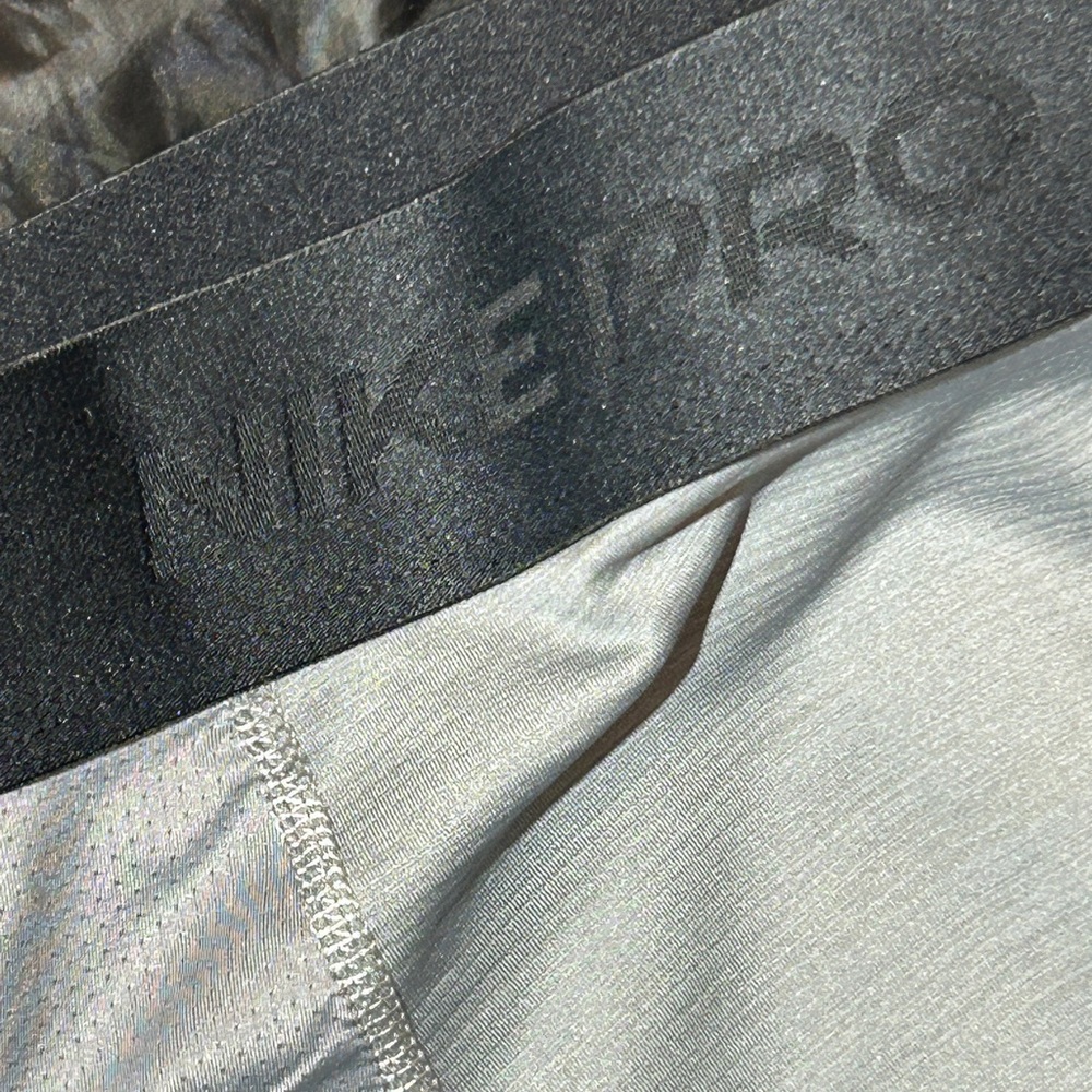 NWOT Nike Pro Dri-FIT Compression Tights Gray Training Leggings Mens XXL - Picture 2 of 11